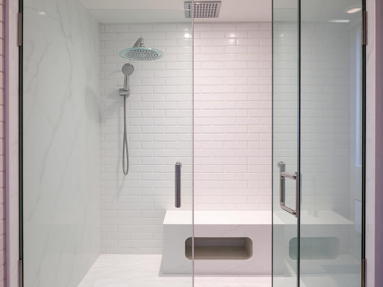 The Heights Walk-In Shower